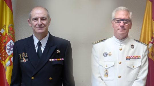 El Capitán de Navío Don Víctor Díaz del Río Fery nuevo Jefe de la Sección de Beneficiarios del Patronato de Huérfanos de la Armada